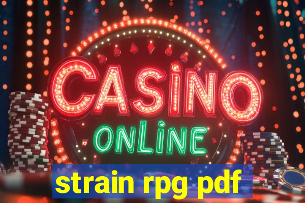 strain rpg pdf